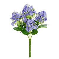 Offre Spéciale 5 têtes Silk Bush Fleur de jacinthe artificielle pour décor d'événement