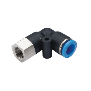 Xingyi Technology Pneumatic <b>Connector</b> PLF4 6 8 10 M5 G1 8 Internal Thread L Type <b>Quick</b> Coupler Air Hose Fitting - Product Image 2