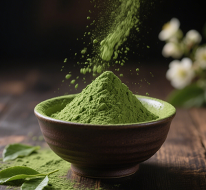 HTFoodie Boîte de 50g biologique fraîchement transformée certifiée USDA poudre de <span class=keywords><strong>Matcha</strong></span> vert minceur instantanée New Age Health Tea vente en gros - Product Image 6