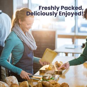 Bolsas de Papel Kraft Marrón Reciclables con Logotipo Personalizado, Aptas para Alimentos, para Sándwiches y Galletas, Bolsas de Papel Antigrasa para Comida Rápida y Papas Fritas - Product Image 6