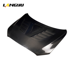 Accessoires automobiles Langyu Capot de moteur Capot de voiture en fibre de carbone Style <span class=keywords><strong>B</strong></span> Capot avant pour Mitsubishi EVO X Capots de moteur - Product Image 4