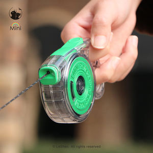 Mini correa retráctil elegante y cómoda para perros Nylon duradero con un diseño simple encantador para mascotas pequeñas - Product Image 4