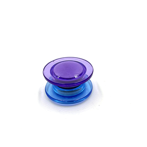 <span class=keywords><strong>Bouton</strong></span> en plastique transparent personnalisé de forme ronde Push Pin aimant pour tableau blanc - Product Image 2