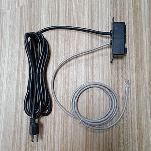 <span class=keywords><strong>Multiprise</strong></span> murale avec <span class=keywords><strong>port</strong></span> <span class=keywords><strong>Ethernet</strong></span> RJ45 CAT6 et 2 prises américaines pour bureau et poste de travail - Product Image 2