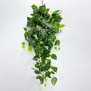 Vignes Artificielles Suspendues Rotin Artificiel Trompette Feuille Plante Hôtel Restaurant Décoration Herbe Artificielle - Product Image 6