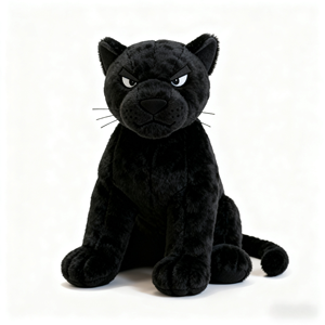 Cao cấp tùy biến con Beo đen đồ chơi sang trọng Búp bê thú nhồi bông đồ chơi với bản vẽ mẫu cho búp bê linh vật của công ty - Product Image 4