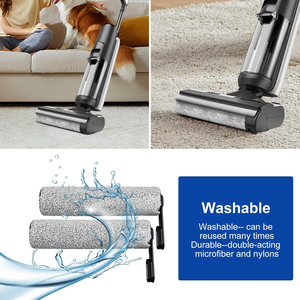 <span class=keywords><strong>S5</strong></span> & <span class=keywords><strong>S5</strong></span> PRO 2 rouleau de brosse de remplacement pour <span class=keywords><strong>Tineco</strong></span> Floor ONE <span class=keywords><strong>S5</strong></span> pièces de rechange pour <span class=keywords><strong>aspirateur</strong></span> sec humide sans fil extrême 2.0 - Product Image 4