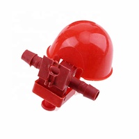 Abreuvoir rouge mangeoires pour animaux poulailler automatique pour oiseaux alimentation volaille poulet volaille buveur eau tasses à boire avec boucle à vis fixe