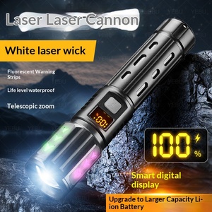 Mini Torcia Portatile con Zoom e 3 Livelli di Luminosità, Ricarica USB-C, Display Digitale, Ideale per Casa e Campeggio - Product Image 5