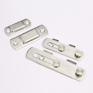 घरेलू स्टेनलेस स्टील 3 इंच 4 इंच विरोधी चोरी दरवाजा कुंडी ताला खिड़की बकसुआ ताला - Product Image 3