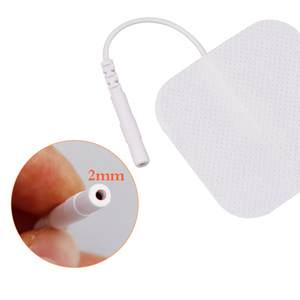 Pads TENS en gros 4x4cm réutilisables avec gel conducteur - Product Image 3