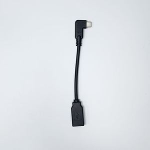 Adaptor USB Type C Male ke USB A Female OTG Sudut 90 Derajat Kabel Pendek untuk Transfer Data Mendukung Kustomisasi - Product Image 6