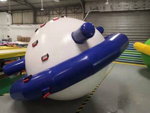 Parc aquatique extérieur Soucoupe à <span class=keywords><strong>bascule</strong></span> Ballon <span class=keywords><strong>Jeux</strong></span> d'eau pour enfants et adultes Soucoupe volante gonflable à eau Saturne - Product Image 5
