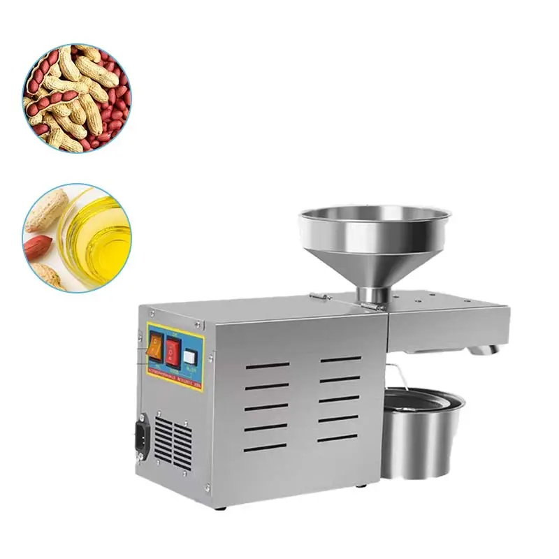 Peanuts and soybeans for household use Oil press machine