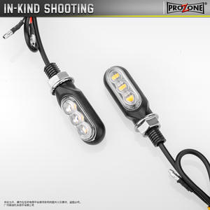 Clignotants LED séquentiels pour moto Honda, compatibles avec tous les modèles, indicateurs de direction dynamiques avec boîtier en plastique étanche - Product Image 3