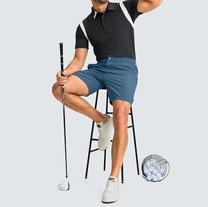 Shorts de golf et de sport pour homme, taille mi-haute, extensibles dans les 4 sens, avec braguette zippée, qualité OEM, pour la pêche, service OEM - Product Image 2