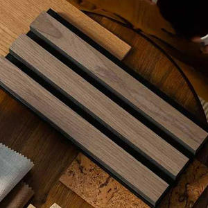 Paneles <span class=keywords><strong>de</strong></span> pared <span class=keywords><strong>de</strong></span> <span class=keywords><strong>madera</strong></span> acústica <span class=keywords><strong>de</strong></span> roble natural multiusos modernos con diseño <span class=keywords><strong>de</strong></span> listón para uso en gimnasio y hotel absorción <span class=keywords><strong>de</strong></span> sonido respetuoso con el medio ambiente - Product Image 2