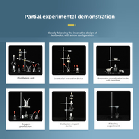 Ensemble d'équipements de laboratoire de chimie pour lycée et université, kit complet d'outils d'expérimentation scientifique, instrument pédagogique