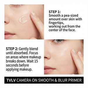 Invisible Pore Long-lasting Colorless Brightening Moisturizing Natural <b>Concealer</b> Cream Makeup Primer - Product Image 5