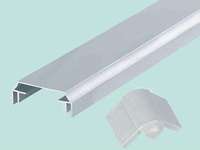 Profilé LED en aluminium série 6000 de haute qualité, surface anodisée, pliage/découpe/soudage pour décorations