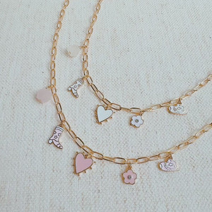 สร้อยคอจี้รูปหัวใจ Yee-Haw หลายชิ้น - Product Image 3