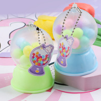 Jouet à presser compact Gashapon de couleur macaron Machine à ventiler douce et anti-stress Petit design rond et mignon pour pincer