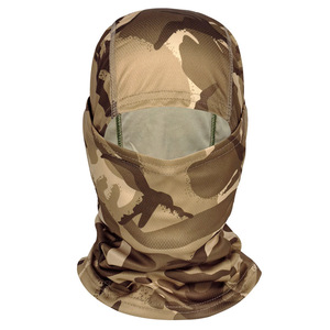 Couvre-chef de camouflage extérieur masque de cyclisme tactique Protection solaire respirant pêche Bandana <span class=keywords><strong>cagoule</strong></span> - Product Image 5