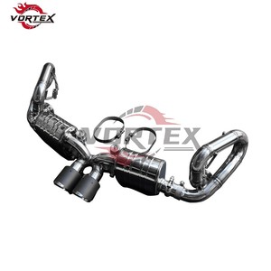 Vortex Stainless Steel Valved Catback Exhaust System for Porsche 911 Carrera 991/991.1/991.2 GT3 4.0L 2015-2018 Easy Install - Product Image 3