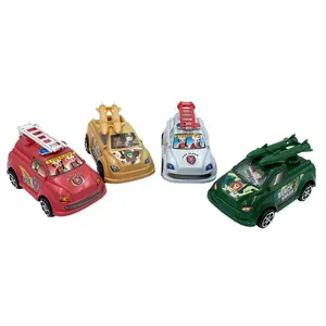 Joker — jouets bonbon camion de pompiers, chaîne à tirer, en plastique, avec bonbons, pour enfants, vente en gros