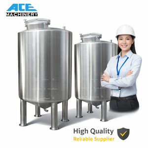 Tanque de Almacenamiento de Alimentos de Acero Inoxidable 304, Acabado Sanitario Espejo, Hermético, Personalizado - Product Image 1