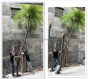 Tùy chỉnh 10ft cao nhựa cây cọ các loại khác nhau của cây nhân tạo - Product Image 2