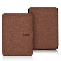2024 étui kindle personnalisé étanche PVC e-reader couverture lin motif 6 pouces étui pour kindle paperwhite 2024 6 5 4 3