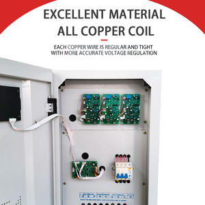 TNS(SVC)-50KVA Three-phase Automatic <strong>Voltage</strong> Regulator 50KW 50/60hz Input 30456V/280-480V/32-437v 380V <strong>Voltage</strong> <strong>Stabilizer</strong> - Product Image 4