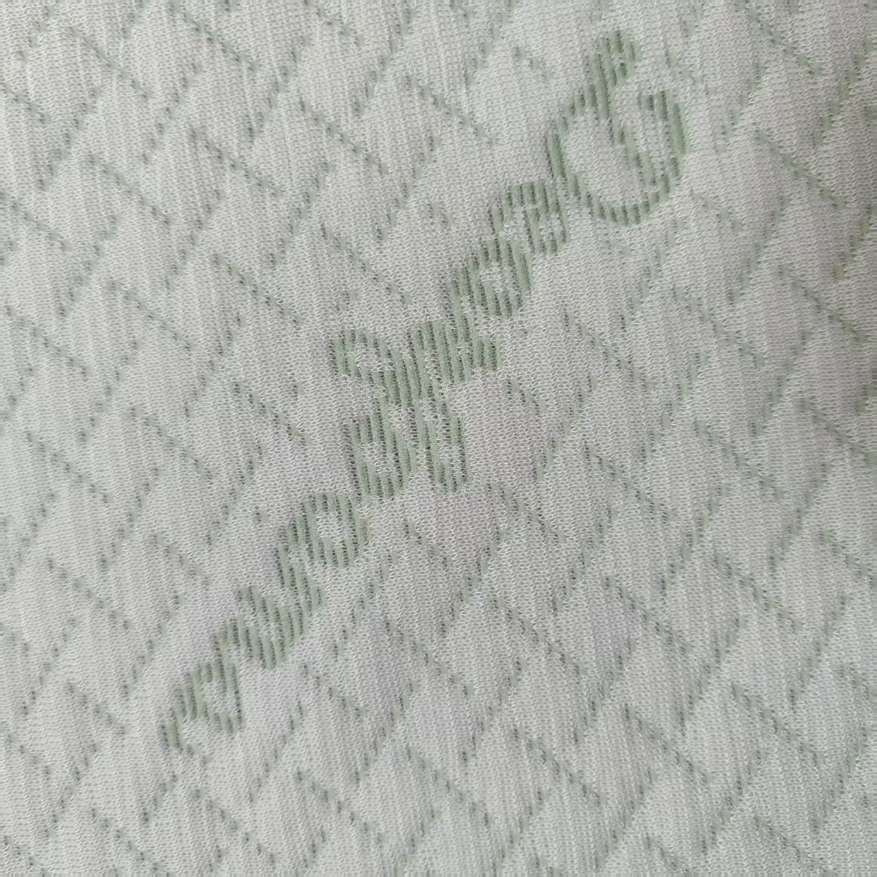 Breathable Soft Bamboo Fiber Blended Premium 220cm 200GSM Jacquard Knit Mattress Cover Fabric AT6257