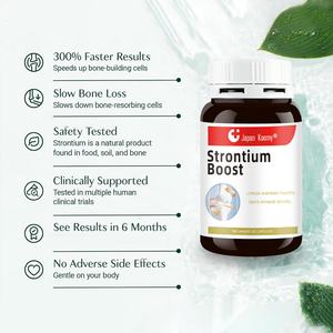 Cápsulas de Extractos Vegetales con Estroncio de Marca Privada, 60 Cápsulas, Apoyo para la Curación de una Fractura Ósea, Cápsulas de Estroncio Boost - Product Image 3