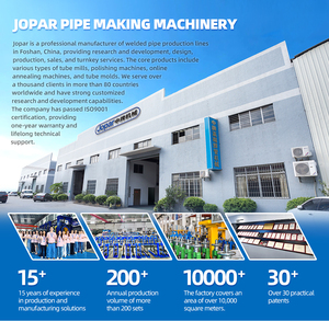 Machine à fabriquer des tuyaux en acier Jopar pour produire des tuyaux ronds/carrés/ovales galvanisés - Product Image 6