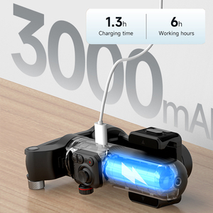 Estabilizador Gimbal de 3 Ejes M03 con Seguimiento Facial por IA, Luz de Relleno, Micrófono Inalámbrico, Control Remoto Magnético y Trípode para YouTube - Product Image 2