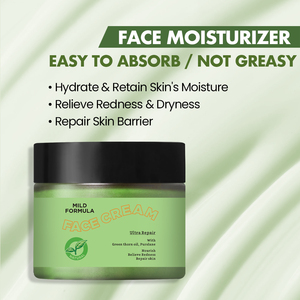 El <span class=keywords><strong>mejor</strong></span> humectante <span class=keywords><strong>facial</strong></span> orgánico Tratamiento <span class=keywords><strong>sensible</strong></span> Cuidado DE <span class=keywords><strong>LA</strong></span> <span class=keywords><strong>PIEL</strong></span> <span class=keywords><strong>Piel</strong></span> <span class=keywords><strong>seca</strong></span> Hidratante Centella Calm Repair <span class=keywords><strong>Crema</strong></span> <span class=keywords><strong>facial</strong></span> Etiqueta privada - Product Image 4