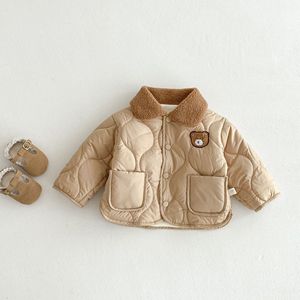 <span class=keywords><strong>Veste</strong></span> en coton ours en peluche pour enfants 0-5 ans vêtements d'hiver pour enfants pour garçons et filles Style dessin animé avec <span class=keywords><strong>veste</strong></span> en coton - Product Image 1