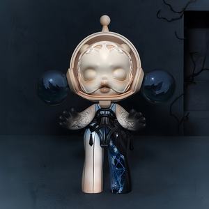 Figurine Popmart SKULLPANDA Guo Pei <span class=keywords><strong>Strange</strong></span> <span class=keywords><strong>World</strong></span> 400% PVC & ABS - Thème Film & TV - Jouet Unisexe avec Emballage Original - Fabriqué en Chine - Product Image 2