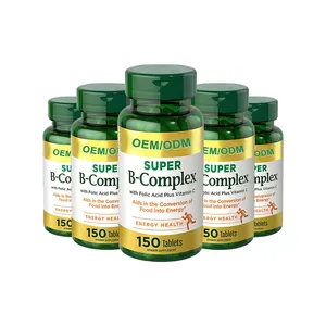Suplemen makanan kesehatan Vitamin B1 B6 tablet Vitamin B tablet kapsul kompleks