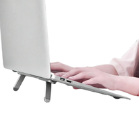 Support réglable en métal pour tablette PC, rehausseur de clavier adhésif ergonomique compatible MacBook Air Pro