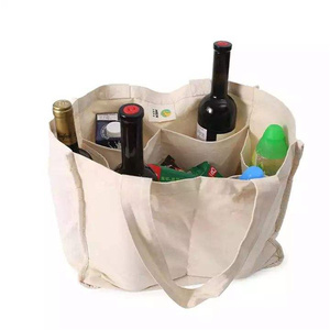 Bolsa de Mano Grande con Logotipo Personalizado Impreso en los Bolsillos Interiores, Bolsa de Compras de Lona de Algodón, Bolsa de Compras Reutilizable - Product Image 5