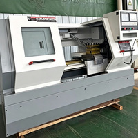 Tour CNC horizontal de précision stable pour la fabrication de pièces en acier inoxydable et en fer