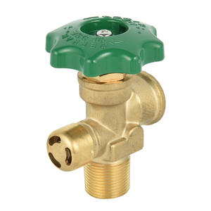 Yuanming YM01047 100lb laiton <span class=keywords><strong>Propane</strong></span> réservoir Service Valve <span class=keywords><strong>coupleur</strong></span> BBQ Surface lisse forgeage techniques basse pression 12mm 10mm tuyau - Product Image 2