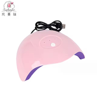 Lampu Kuku Gel LED Portabel Tanpa Kabel Isi Ulang SUN S2 3 Timer 36W 12 LED Sensor Pintar Pengering Kuku UV Harga Grosir Murah