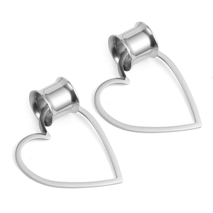 Tùy Chỉnh 316L Thép Không Gỉ Bông Tai Ear <span class=keywords><strong>Piercing</strong></span> Ear Trọng Lượng Expander Đường Hầm Thịt Cáng Đồ Trang Sức Cơ Thể - Product Image 4