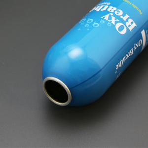 Yüksek basınç alüminyum aerosol oksijen kutuları kişisel logo baskı ile 2L 5L 8L 10L 12L - Product Image 2