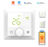 Termostato Inteligente HY510 Tuya Compatible con Calefacción Eléctrica por Película, Calefacción por Suelo Radiante, Regulador de Temperatura Ambiente con Bloqueo Infantil