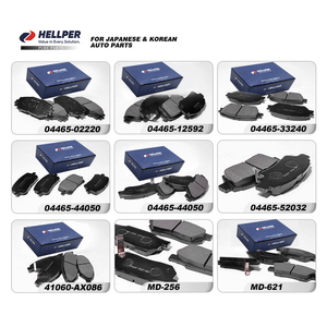 Hellper 全新批发半金属陶瓷汽车刹车片适用于雅阁爵士城奥德赛，提供100000公里保修 - Product Image 3